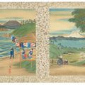 Utagawa Hiroshige — Знаменитые виды на дорогу Токайдо, изображение 10