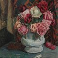 Vanessa Bell — Розы в вазе, изображение 1