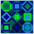 Victor Vasarely — Окта-Фольклор-E, изображение 1