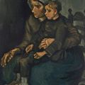 Vincent van Gogh — Бурен встретил своего рода хаар шут (крестьянку с ребенком на коленях)., изображение 1