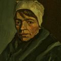 Vincent van Gogh — Коп ван ин Вроу встретил витте мутса ( голова женщины в белом чепце ), изображение 1