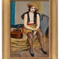 Walt Kuhn — Женщина с гитарой, изображение 2