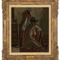 Walter Richard Sickert — Умывальник с лентами, изображение 2