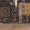 Walter Richard Sickert — Улица Нотр-Дам и набережная Дюкен, Дьепп, изображение 1