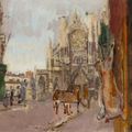 Walter Richard Sickert — Сен-Жак с мясной лавкой, изображение 1