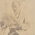Walter Richard Sickert — Человек, читающий, изображение 1