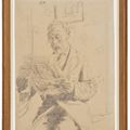 Walter Richard Sickert — Человек, читающий, изображение 2