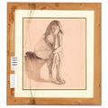 Walter Richard Sickert — Портрет Уолтера Ричарда Сикерта (спереди) и женский портрет ( сзади ), изображение 2