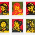Wang Guangyi — Лица верующих, изображение 1