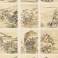 Wang Hui — Пейзажи в стиле Юань, изображение 2