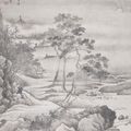 Wang Hui — Пейзаж после Вэнь Чжэнмина, изображение 1