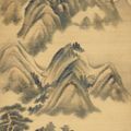 Wang Hui — Туманные горы, изображение 1