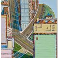 Wayne Thiebaud — Спускающийся по склону перекресток, изображение 1