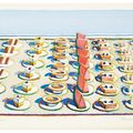 Wayne Thiebaud — Обеденный стол, изображение 1
