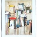 Wayne Thiebaud — Банки с краской, изображение 2