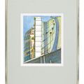 Wayne Thiebaud — Пальмовый гребень, с недавних гравюр II, изображение 2