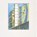 Wayne Thiebaud — Пальмовый гребень, с недавних гравюр II, изображение 3