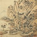 Wen Zhengming — Пейзаж после Хуан Гунвана, изображение 3