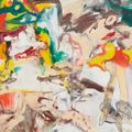 Willem de Kooning — Две женщины на фоне пейзажа, изображение 1