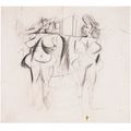 Willem de Kooning — Без названия (Две женщины), изображение 1