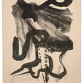 Willem de Kooning — Женщина в корсете и с длинными волосами, изображение 1