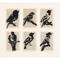 William Kentridge — Универсальные архивы (шесть птиц), изображение 1