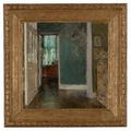 William Merritt Chase — Интерьер (Зеленая оконная занавеска), изображение 3