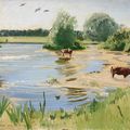 William Nicholson — Жаркий день, изображение 1