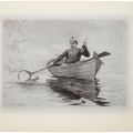 Winslow Homer — Ловля рыбы нахлыстом на озере Саранак, изображение 3