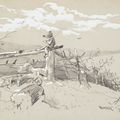 Winslow Homer — Мальчик с палкой, изображение 1