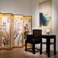Wu Changshuo — Панно-ширмы из цветов и каллиграфии, изображение 21