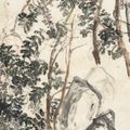 Wu Changshuo — Глициния и скалы, изображение 1