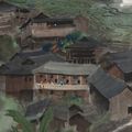 Wu Guanzhong — Деревня народа Чжуан в провинции Гуанси, изображение 3