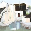Wu Guanzhong — Нравы родного города Лу Синя, изображение 1