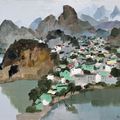 Wu Guanzhong — Гуйлинь, изображение 1