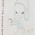 Yoshitomo Nara — Чтение - это обучение, изображение 1
