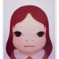 Yoshitomo Nara — Космические девушки: Глаза открыты / глаза закрыты (две работы), изображение 2