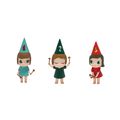 Yoshitomo Nara — 123 Девушки, играющие на барабанах, изображение 1