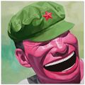 Yue Minjun — Серия шляп № 1, изображение 1
