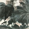 Zhang Daqian — Лотос, изображение 1