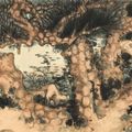 Zhang Daqian — Ученый в сосновом лесу, изображение 2