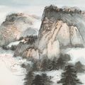 Zhang Daqian — Любуясь пейзажами и цветами, изображение 6