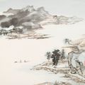 Zhang Daqian — Любуясь пейзажами и цветами, изображение 9