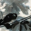 Zhang Daqian — Лотос, изображение 1
