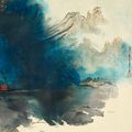 Zhang Daqian — Катание на лодке по горному озеру, изображение 1