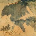 Zhang Daqian — Храм на скале, изображение 1