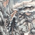 Zhang Daqian — Речной пейзаж провинции Сычуань, изображение 1
