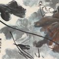 Zhang Daqian — Лотос, изображение 1