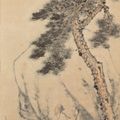 Zhang Daqian — Ученый под сосной, изображение 1