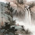 Zhang Daqian — Пейзажи, изображение 4